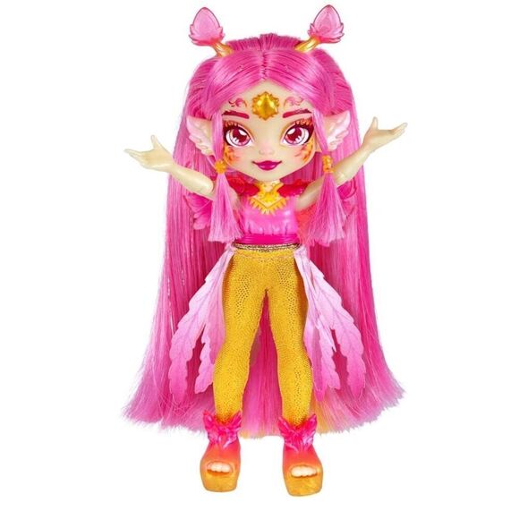 Magic Mixies Pixlings Shimmerverse Series Pheona The Phoenix Doll NIB - Picture 6 of 7